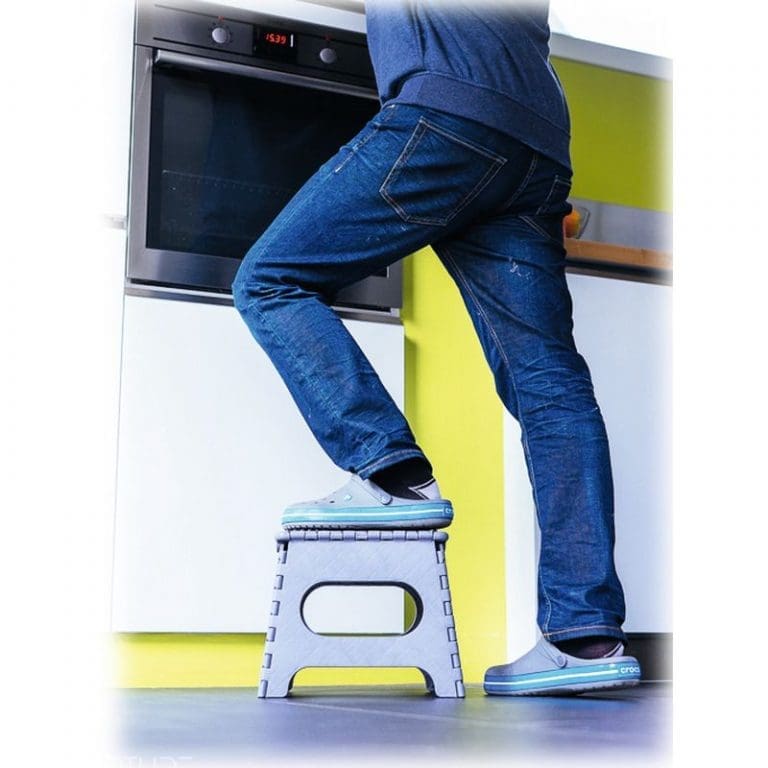 Marchepied Pliable 2 Marches Antidérapant Pour Enfants - Escabeau Stable Et Sécurisé Pour Toilette Et Cuisine