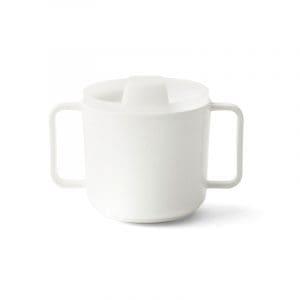 Tasse 2 anses avec couvercle