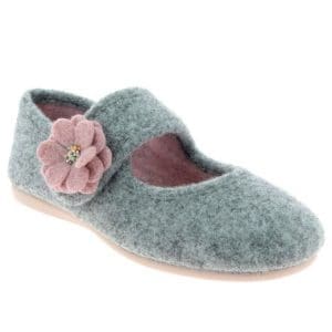 Chausson femme LUANA gris Podowell